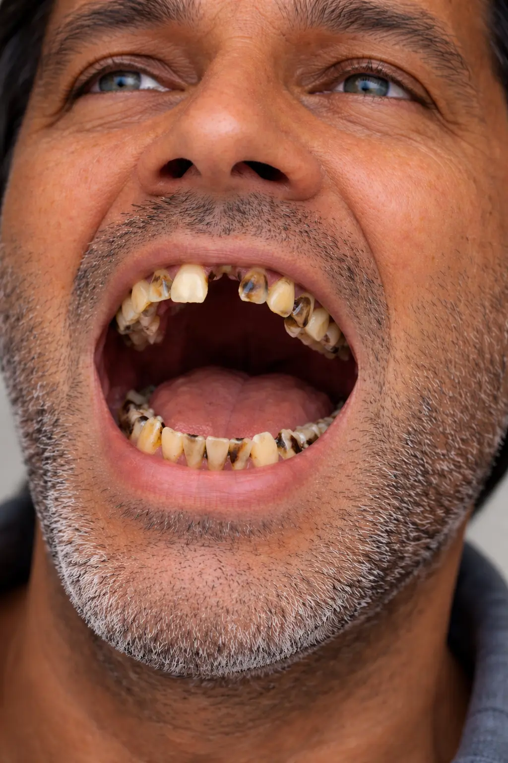 Edentulous lower jaw