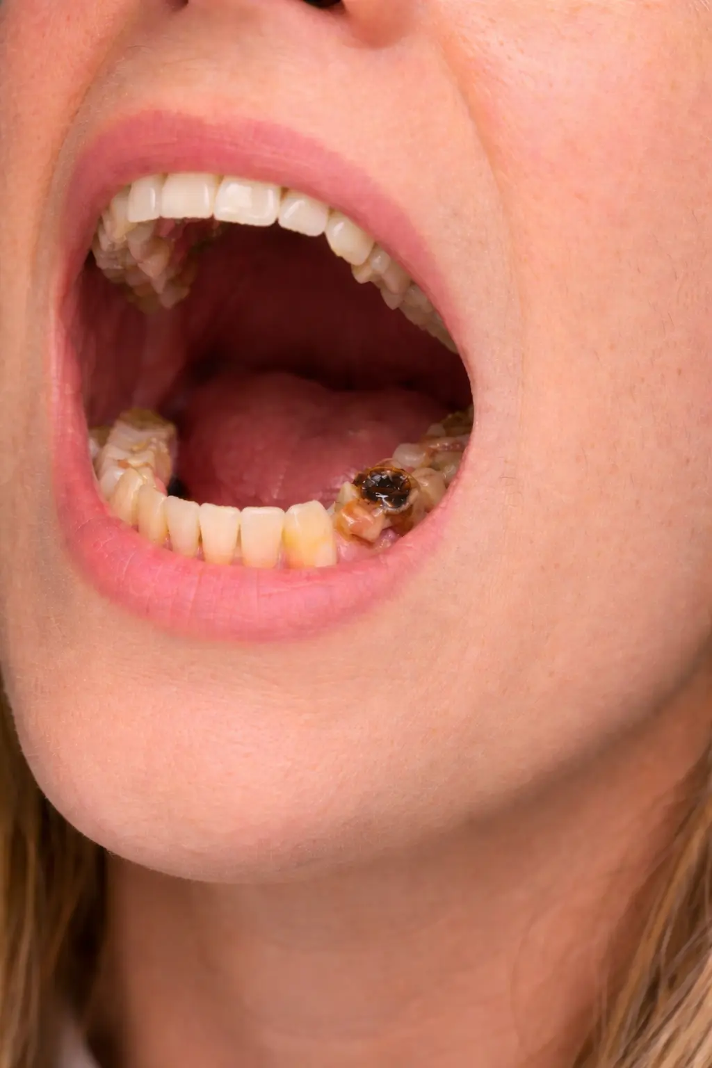 Molar extraction site